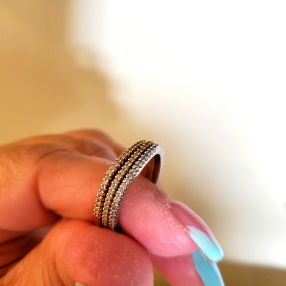 Rings trio set size 8.5 - Picture 5 of 7